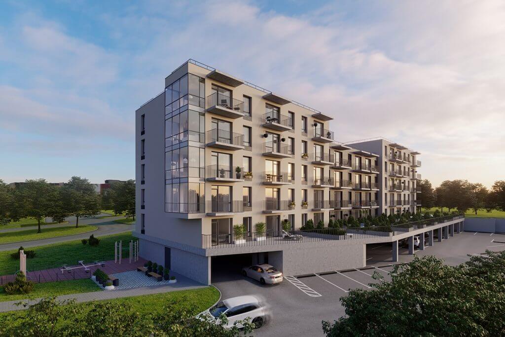 Justiniškių 18 (Justiniškių g. 18) - Multi apartment - visualization