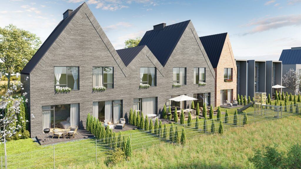 Kalnėnų panorama (Kašubų g.) - Row housing - visualization