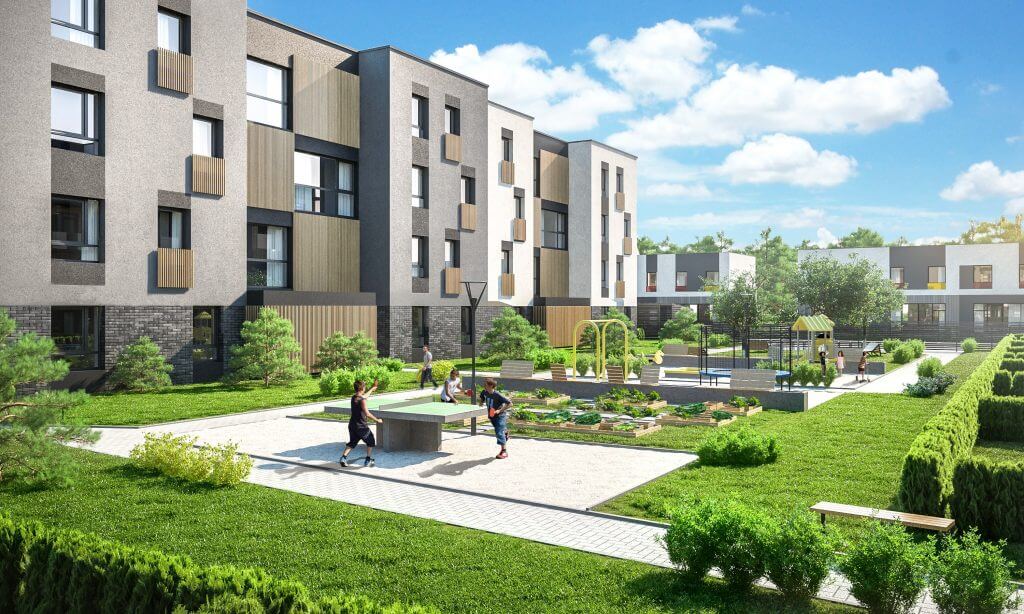 Karaliaučiaus slėnis 2 etapas (Tvankstos g. 81) - Korterelamu - visuaalne