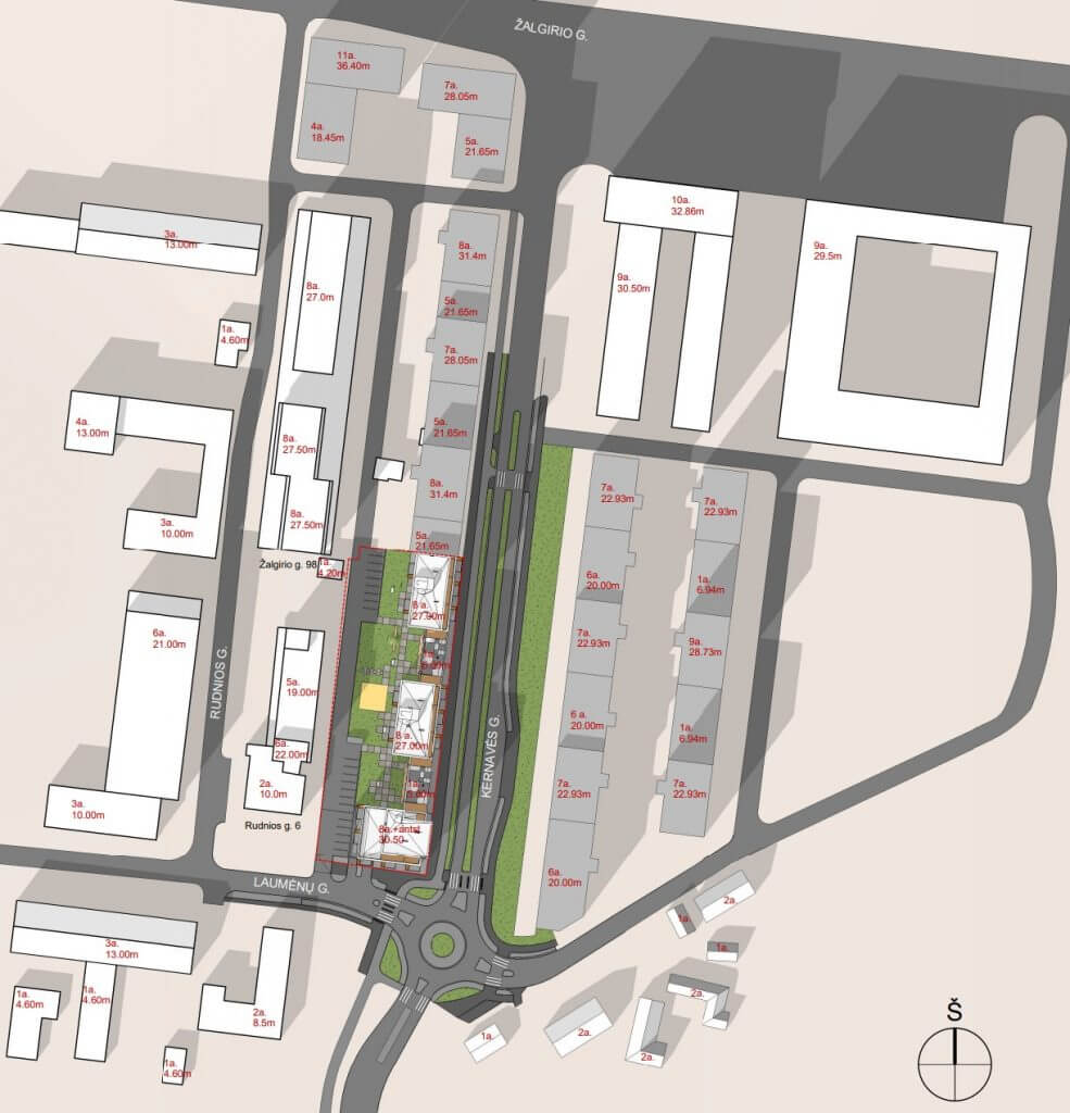 Kernavės aveniu (Kernavės g. 4) - Multi apartment - visualization