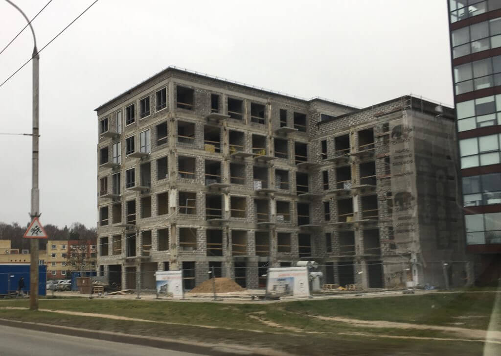 Laisvės 77 (Laisvės pr. 77) - Multi apartment - construction photos