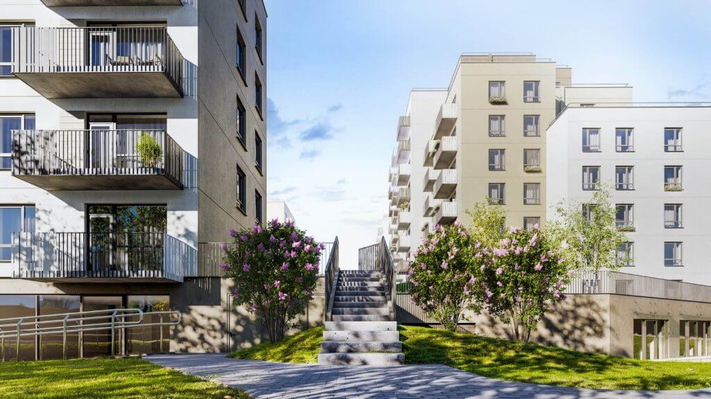 Linkmenų ežerai 3 etapas (Linkmenų g. 58) - Multi apartment - visualization