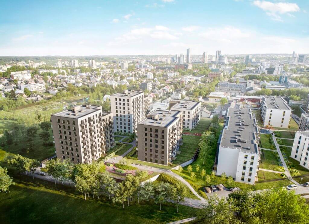 Linkmenų ežerai 3 etapas (Linkmenų g. 58) - Multi apartment - visualization