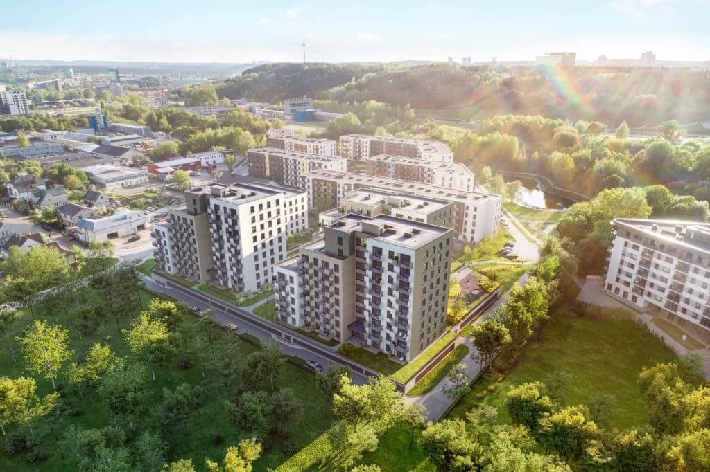 Linkmenų ežerai 3 etapas (Linkmenų g. 58) - Multi apartment - visualization