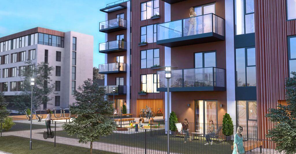 M26 (Manufaktūrų g. 26) - Multi apartment - visualization