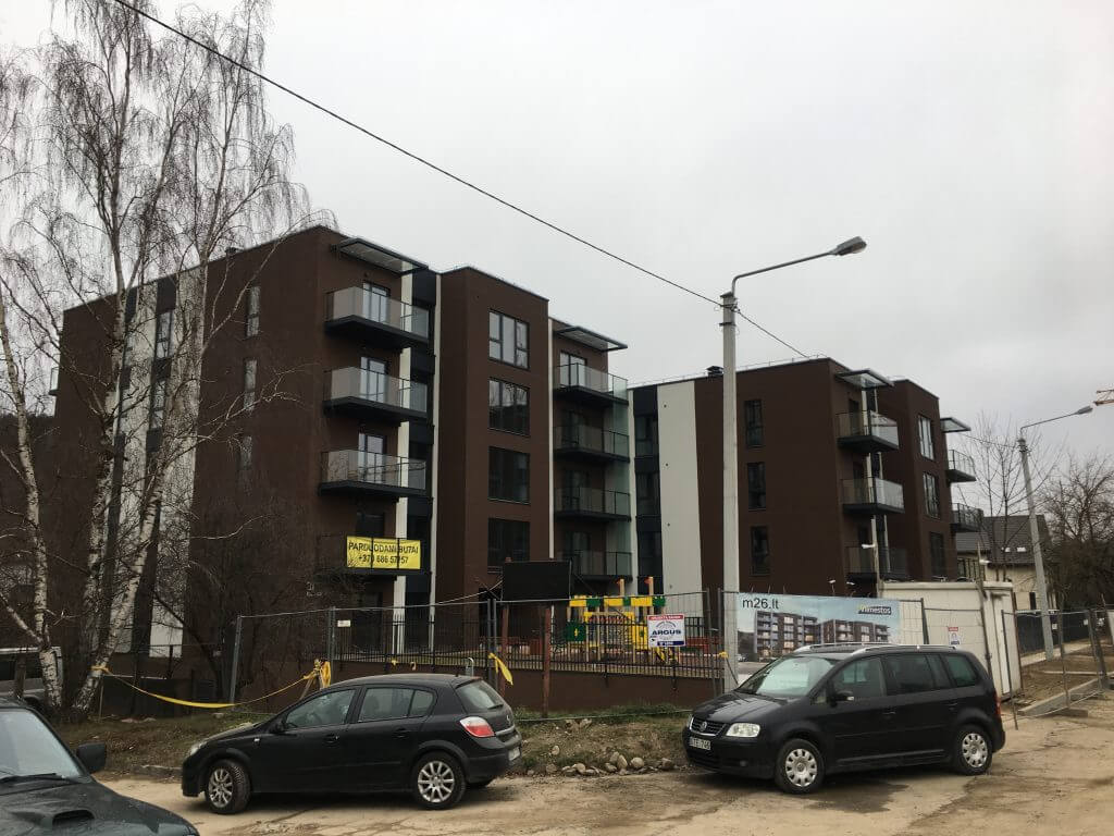 M26 (Manufaktūrų g. 26) - Multi apartment - construction photos