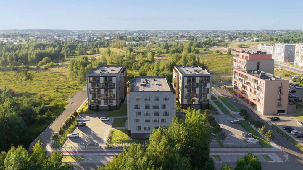 Martyno namai (M. Mažvydo g.) - Multi apartment - visualization