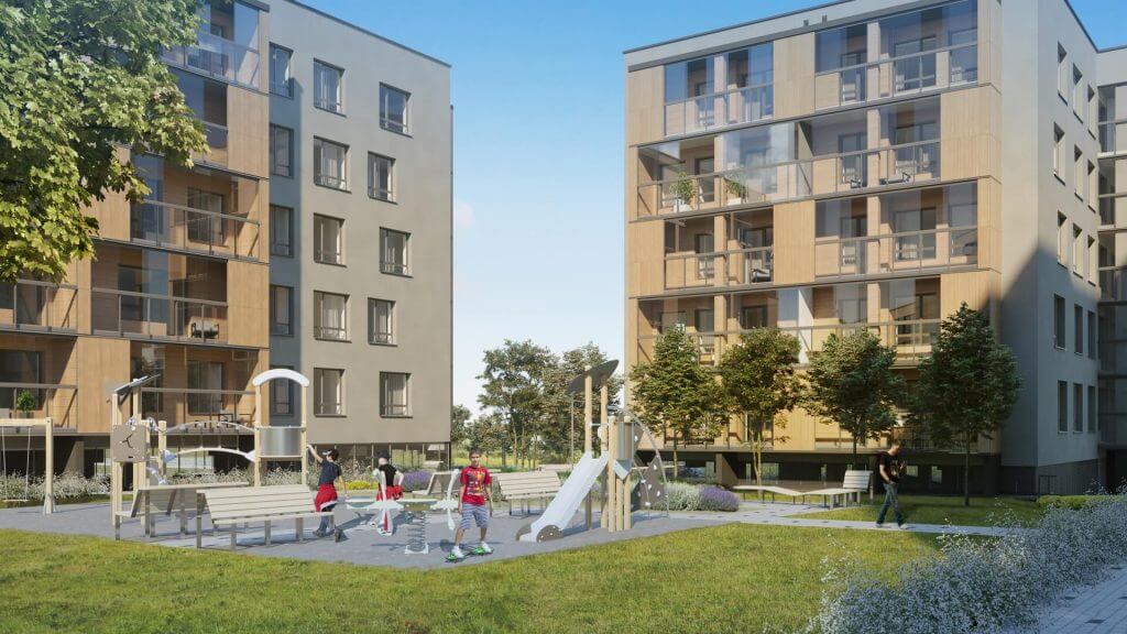 Martyno namai (M. Mažvydo g.) - Multi apartment - visualization