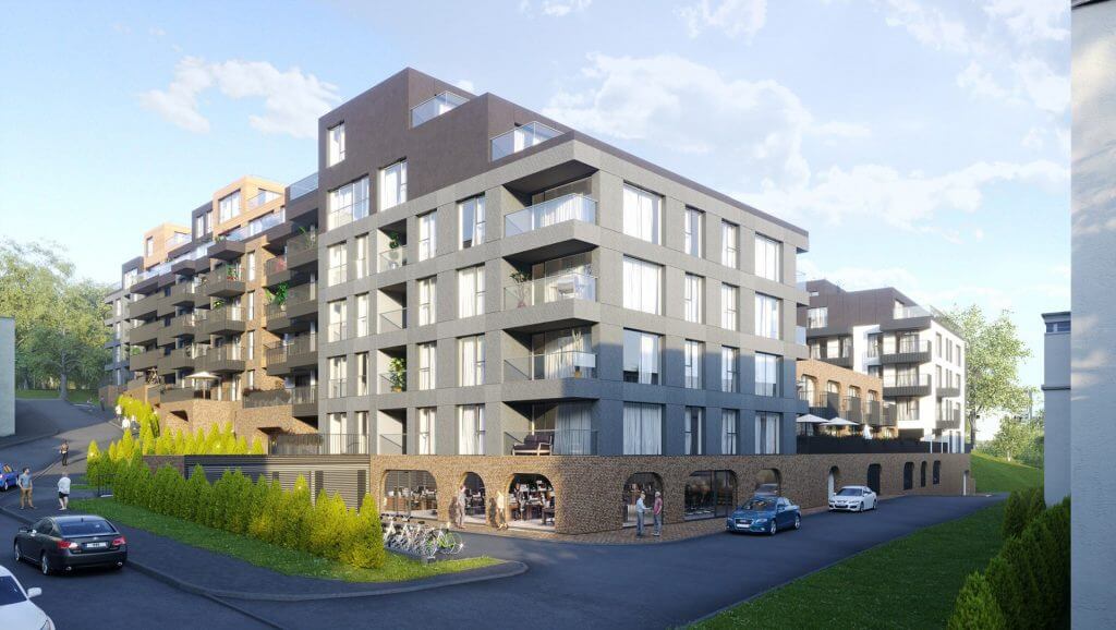 Matau Vilnių 1 etapas (Aludarių g. 5) - Daugiabutis - vizualizacija