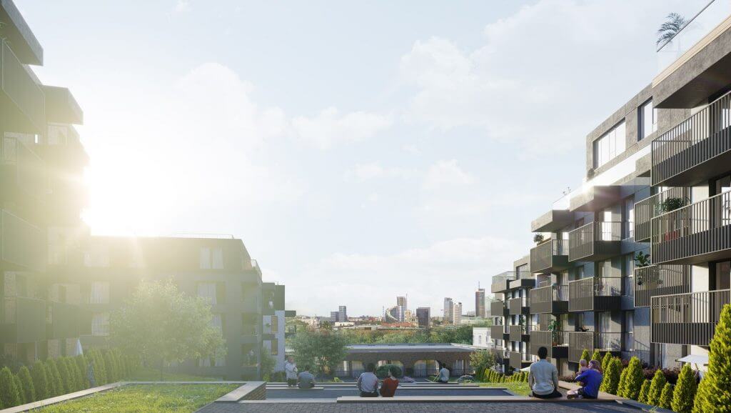 Matau Vilnių 1 etapas (Aludarių g. 5) - Daugiabutis - vizualizacija