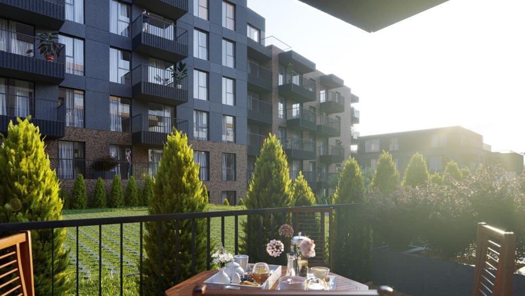 Matau Vilnių 1 etapas (Aludarių g. 5) - Daugiabutis - vizualizacija