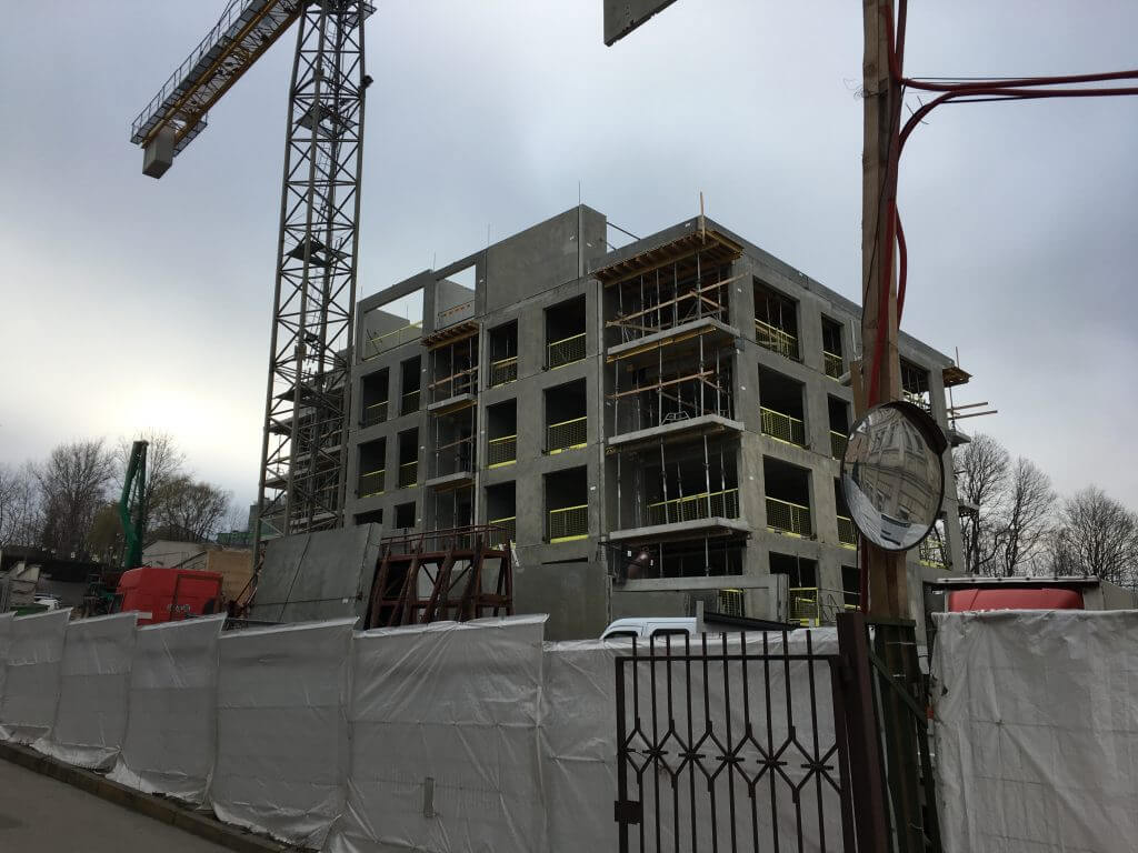 Matau Vilnių 1 etapas (Aludarių g. 5) - Daugiabutis - statybų nuotraukos