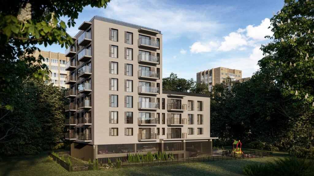 N-GARDEN (Naugarduko g. 50B) - Multi apartment - visualization