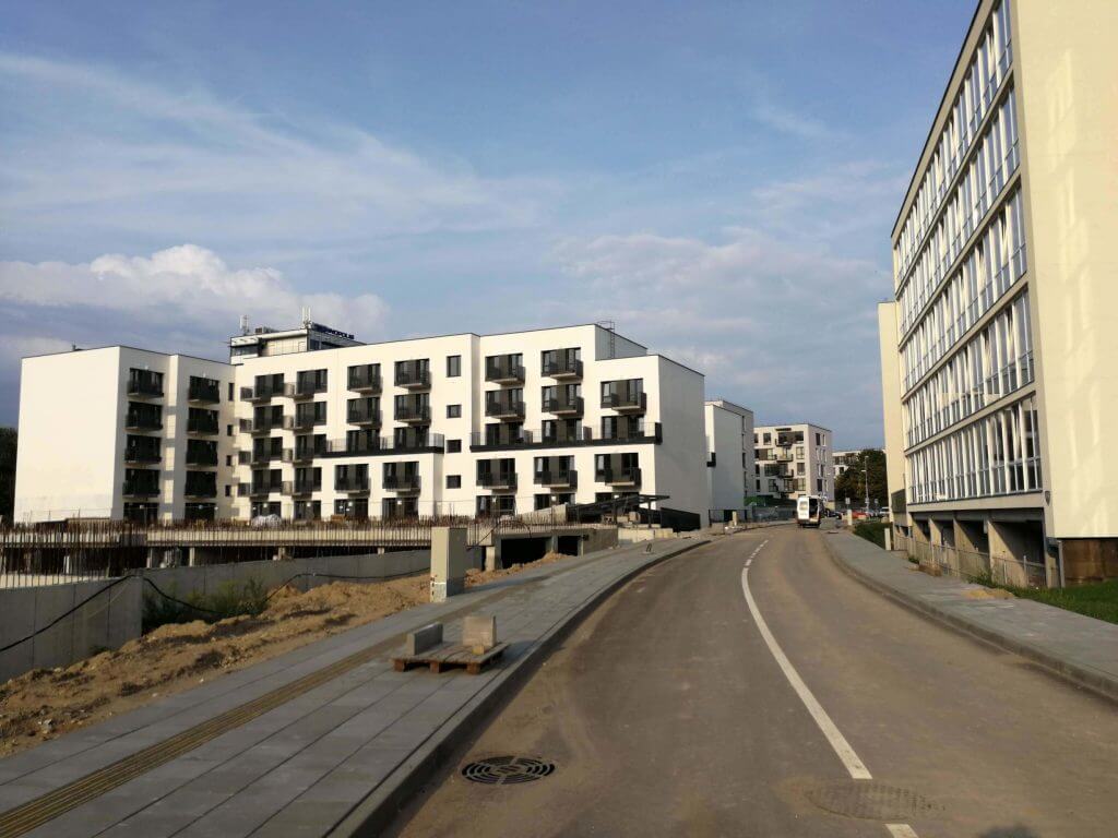 Ozo kvartetas (Jurgio Lebedžio g. 9) - Multi apartment - construction photos