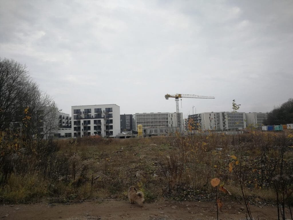 Ozo kvartetas (Jurgio Lebedžio g. 9) - Multi apartment - construction photos