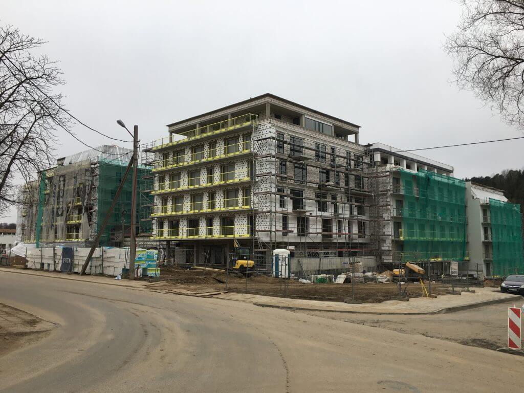 P9 (Paplaujos g. 9A) - Korterelamu - ehituse fotod