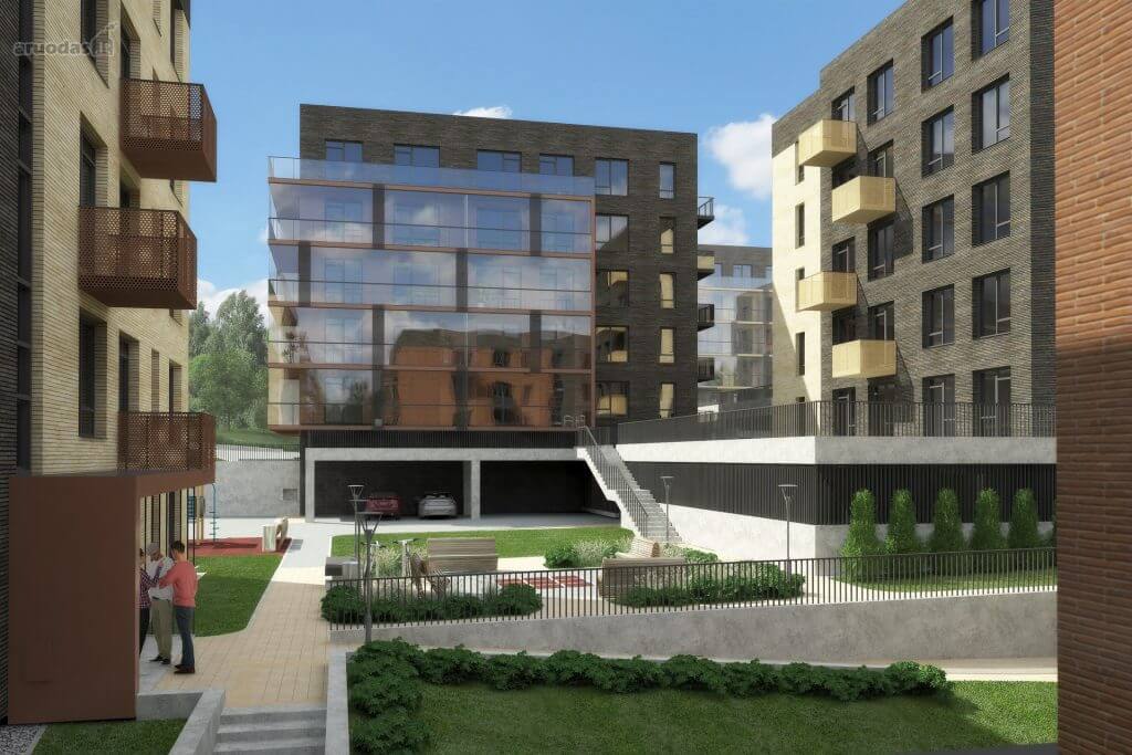 Veikmės Parko namai (Didlaukio g.) - Multi apartment - visualization