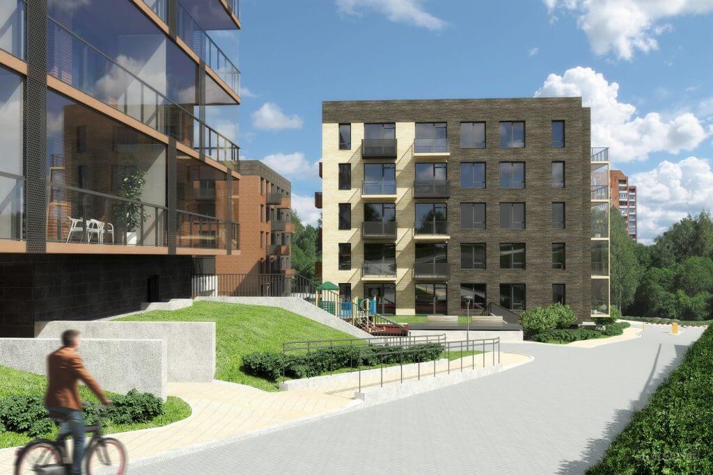 Veikmės Parko namai (Didlaukio g.) - Multi apartment - visualization