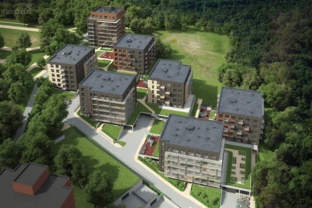 Veikmės Parko namai (Didlaukio g.) - Multi apartment - visualization