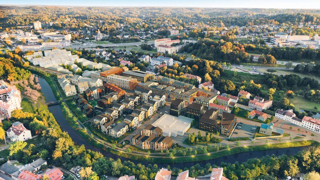 PAUPYS 3 etapas (Aukštaičių g. 12) - Multi apartment - visualization