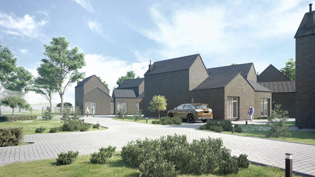 Pavilnio 15 (Tolimosios Sodų 4-oji g. 19) - Row housing - visualization