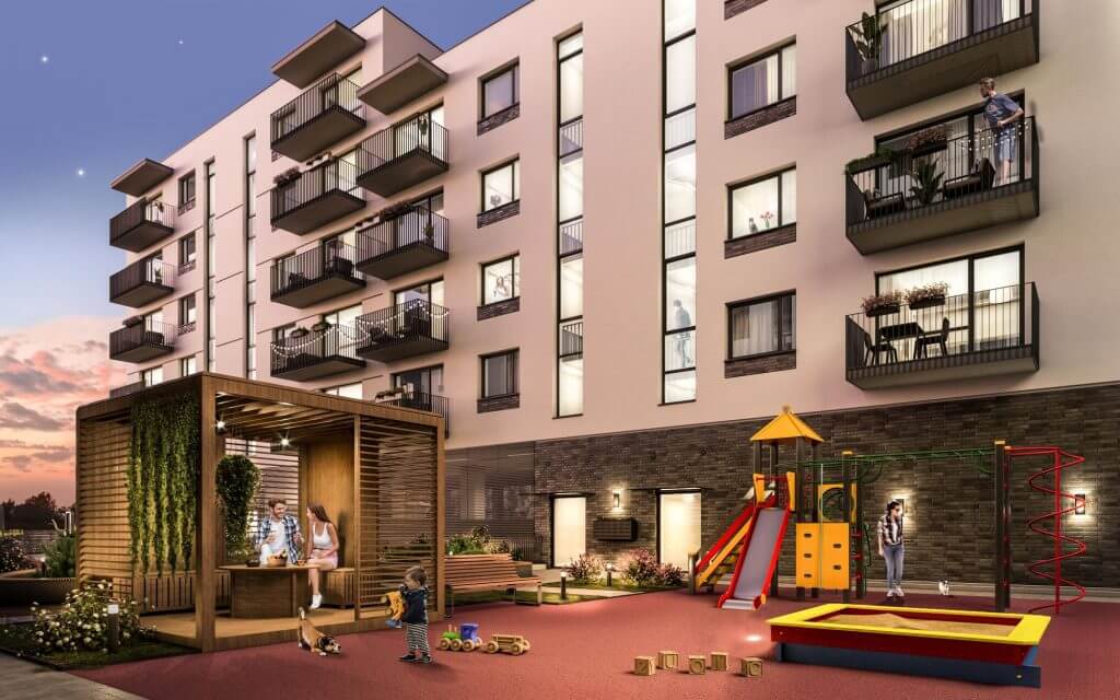 Pilaitės parkas (Bitėnų g. 1) - Multi apartment - visualization