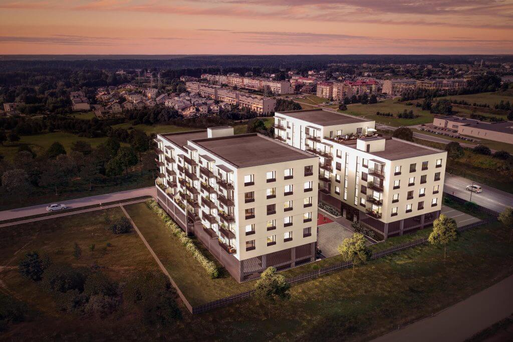 Pilaitės parkas (Bitėnų g. 1) - Multi apartment - visualization