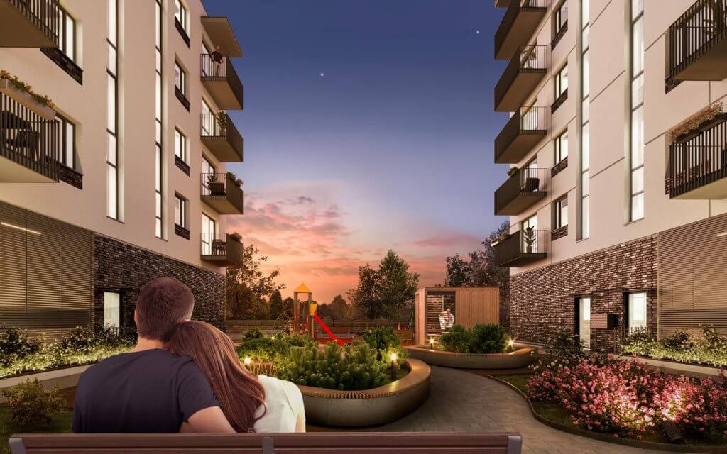 Pilaitės parkas (Bitėnų g. 1) - Multi apartment - visualization