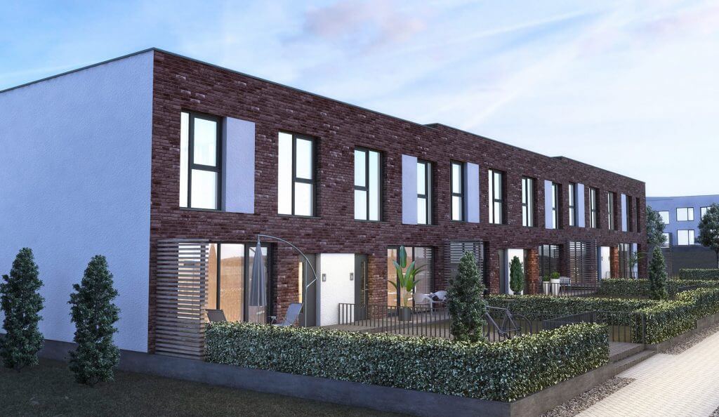 Pilaitės vakarai (Gilužio g. 14) - Row housing - visualization