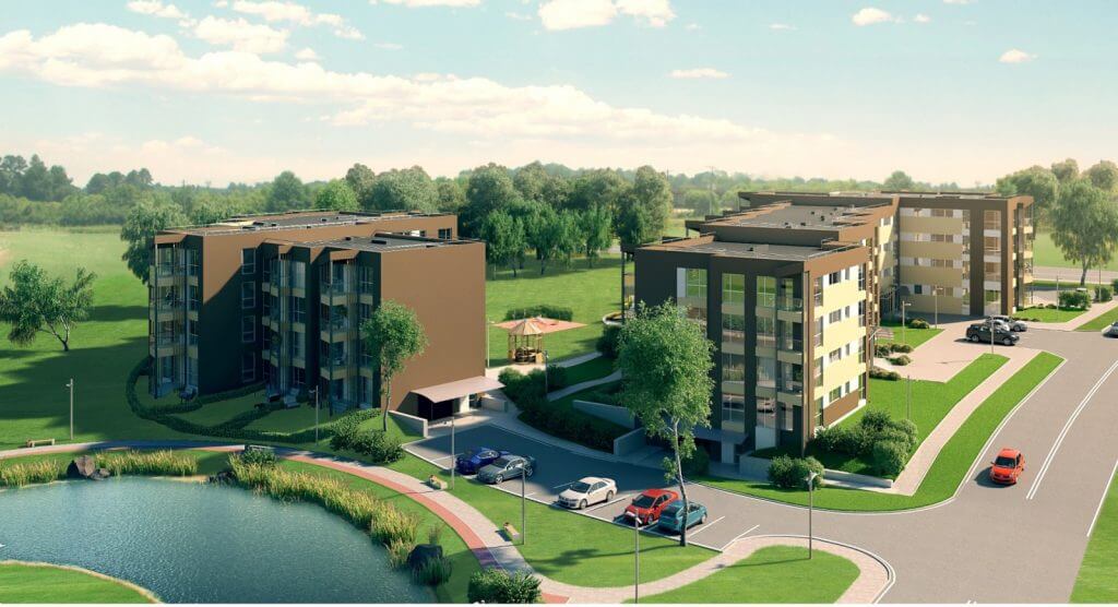 Ramunės 1 etapas (Kalno g. 97) - Korterelamu - visuaalne