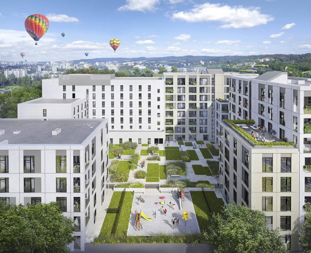 Rinktinės URBAN (Ceikinių g. 3) - Multi apartment - visualization