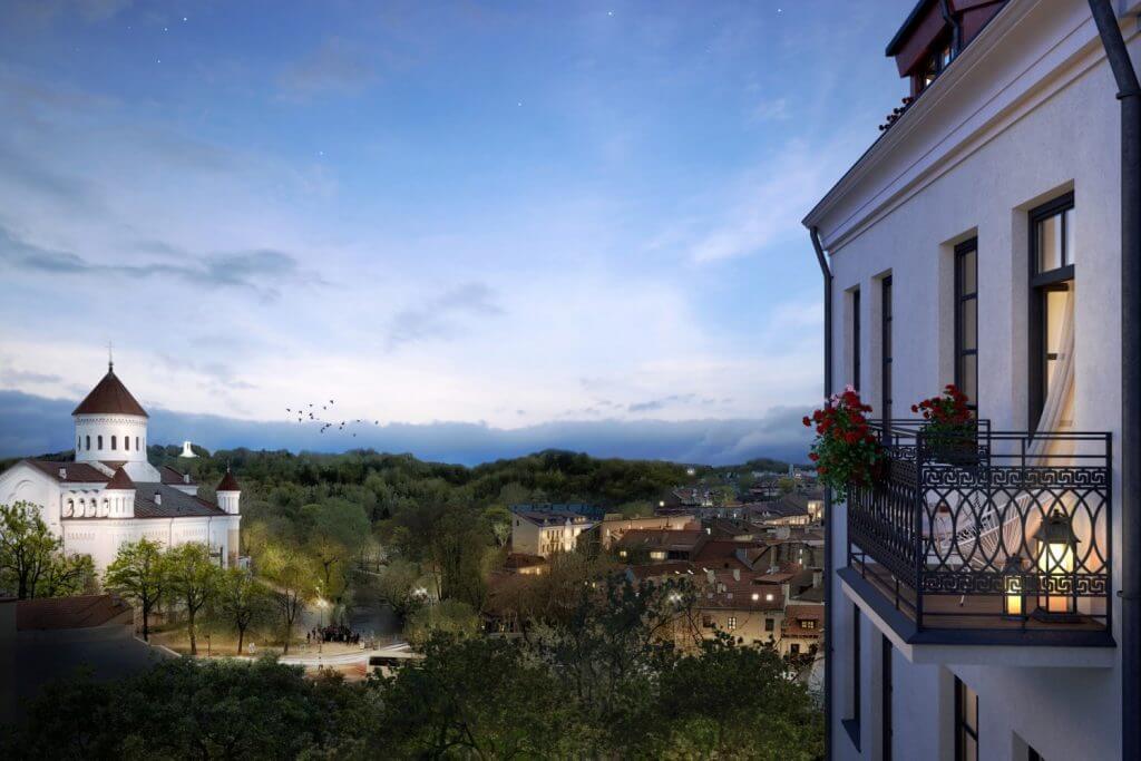 Romerio namas (Bokšto g. 10) - Multi apartment - visualization