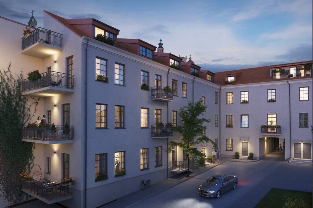 Romerio namas (Bokšto g. 10) - Multi apartment - visualization