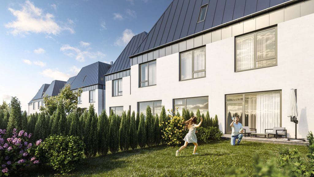 Rytinė žvaigždė (Valonų g. 13) - Row housing - visualization