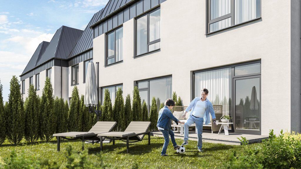 Rytinė žvaigždė (Valonų g. 13) - Row housing - visualization