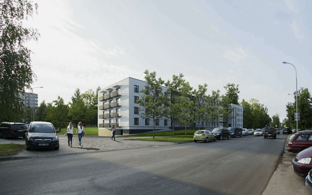 Taikos alėja (Taikos g. 157B) - Multi apartment - visualization