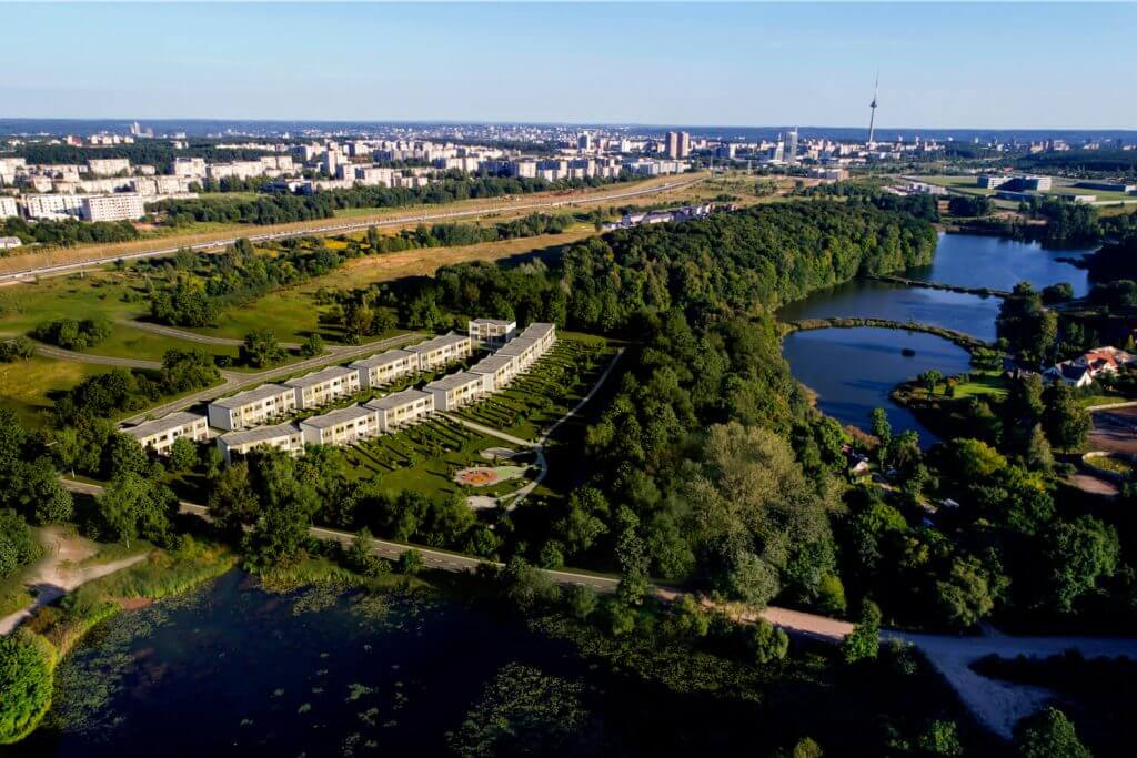 Town House (Helsinkio g. 22) - Row housing - visualization