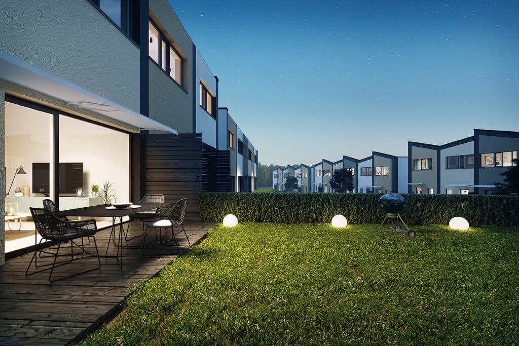 Town House (Helsinkio g. 22) - Row housing - visualization