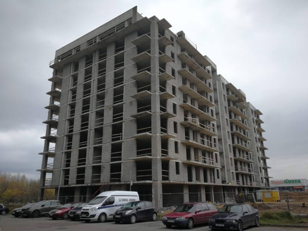 Trinapolio namai 1 etapas (Trinapolio g. 3) - Multi apartment - construction photos