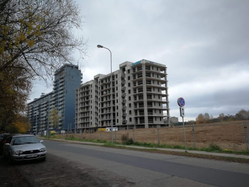 Trinapolio namai 1 etapas (Trinapolio g. 3) - Multi apartment - construction photos