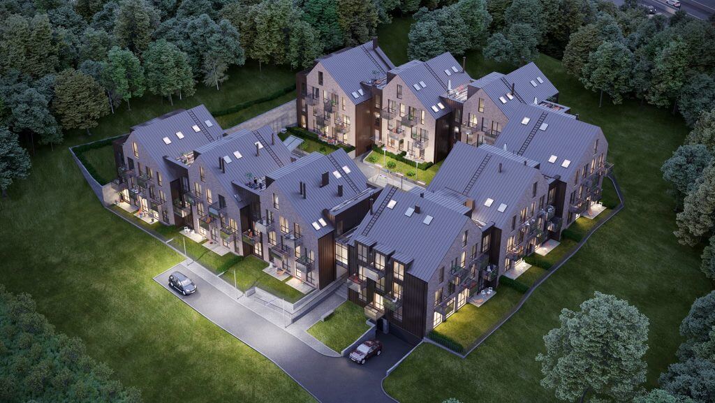 Užupio terasos (Kreivasis skg. 18) - Multi apartment - visualization