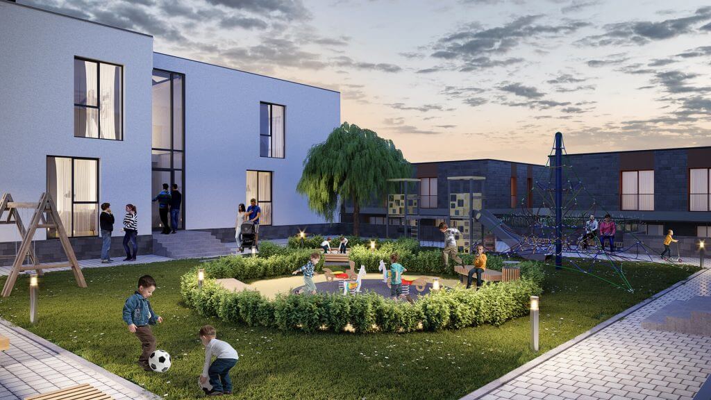 Vilniaus vakarai (Sidaronių g.) - Multi apartment - visualization