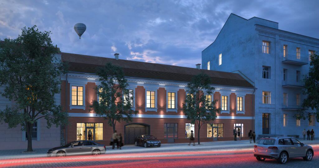 Visų Šventųjų 7 (Visų Šventųjų g. 7) - Multi apartment - visualization