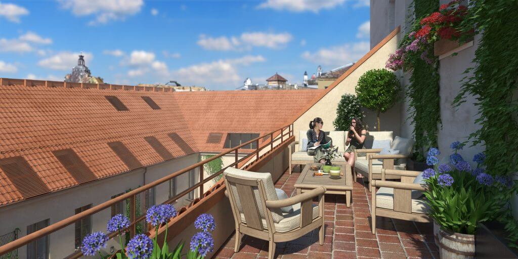 Visų Šventųjų 7 (Visų Šventųjų g. 7) - Multi apartment - visualization