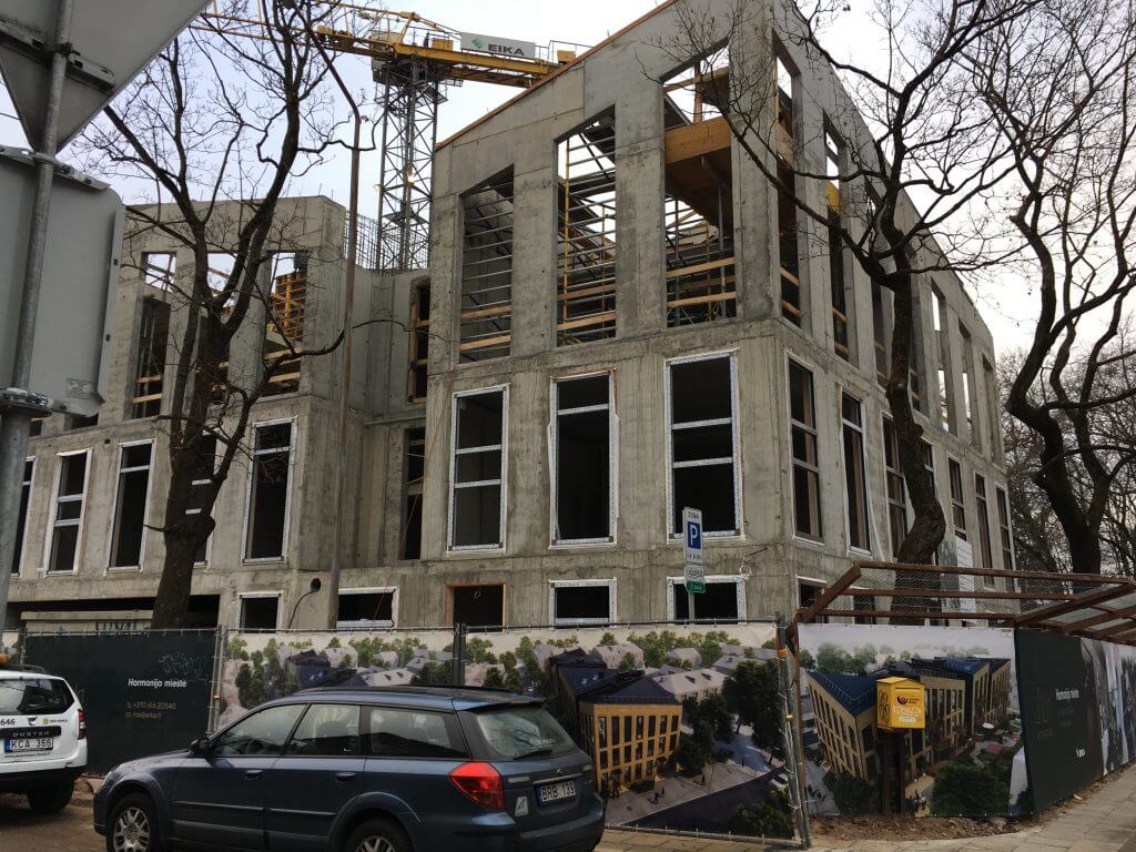 Vytauto 35 (Vytauto g. 35) - Multi apartment - construction photos