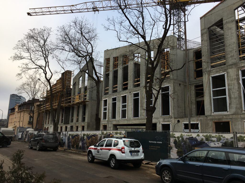 Vytauto 35 (Vytauto g. 35) - Multi apartment - construction photos