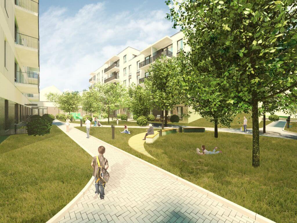 WOW CITY: eco life (Giedraičių g. 60A) - Multi apartment - visualization