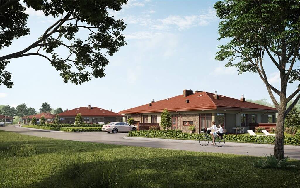 Žirgų 1 (Žirgų g. 1A) - Row housing - visualization