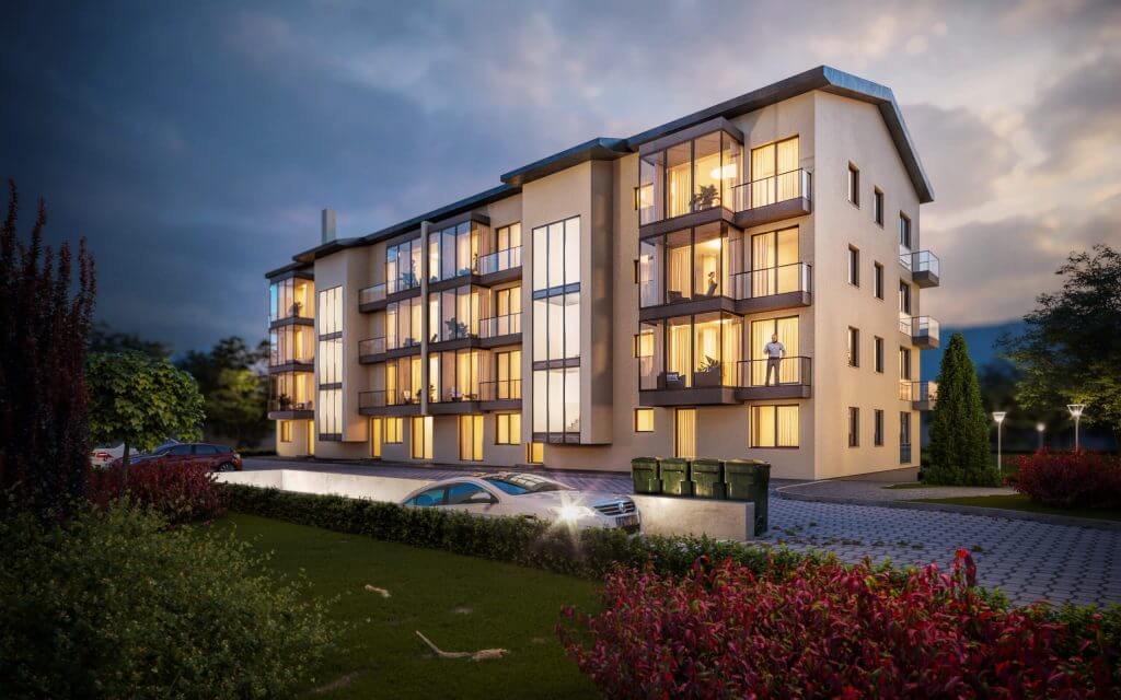 Žirmūnų skveras (Žirmūnų g. 34A) - Multi apartment - visualization