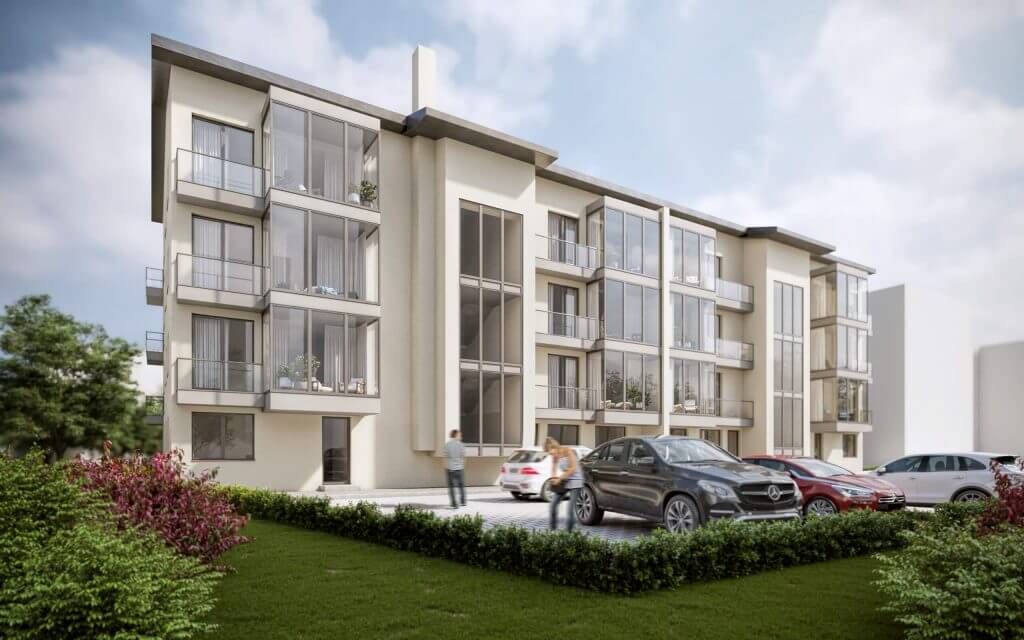 Žirmūnų skveras (Žirmūnų g. 34A) - Multi apartment - visualization